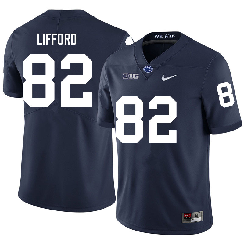 NCAA Nike Men's Penn State Nittany Lions Liam Clifford #82 College Football Authentic Navy Stitched Jersey IRP1098KP